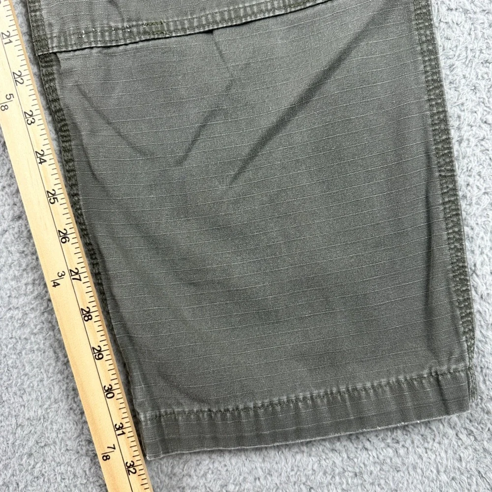 Carhartt‎ Double Knee Ripstop Cargo Work Pants Mens 36x32 Gray Utility B342